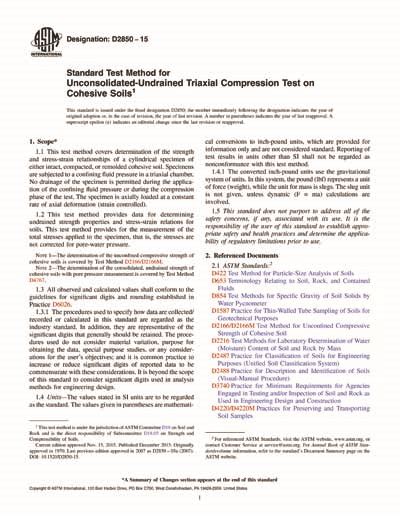 astm triaxial compression test|unconsolidated undrained triaxial test astm.